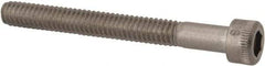 Holo-Krome - #8-32 UNC Hex Socket Drive, Socket Cap Screw - Grade 18-8 Stainless Steel, Uncoated, Partially Threaded, 1-1/2" Length Under Head - Industrial Tool & Supply