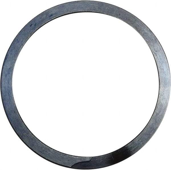 Rotor Clip - 0.111" Thick, Oil Finish, Steel Spiral Internal Retaining Ring - 0.12" Groove Width, 0.13" Groove Depth, 5.26" Groove Diam, Grade 1060-1090 - Industrial Tool & Supply