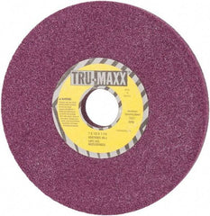 Tru-Maxx - 7" Diam x 1-1/4" Hole x 1/2" Thick, J Hardness, 46 Grit Surface Grinding Wheel - Aluminum Oxide, Type 1, Coarse Grade, Vitrified Bond, No Recess - Industrial Tool & Supply