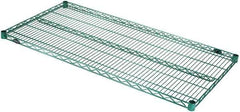Value Collection - 48" Wide, 1.19" High, Open Shelving Accessory/Component - Epoxy Coated Finish, 24" Deep, Use with NuLine Units - Industrial Tool & Supply