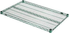 Value Collection - 36" Wide, 1.19" High, Open Shelving Accessory/Component - Epoxy Coated Finish, 24" Deep, Use with NuLine Units - Industrial Tool & Supply