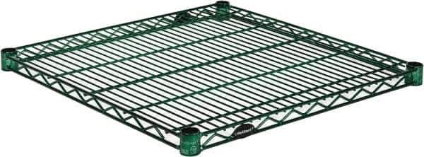 Value Collection - 24" Wide, 1.19" High, Open Shelving Accessory/Component - Epoxy Coated Finish, 24" Deep, Use with NuLine Units - Industrial Tool & Supply