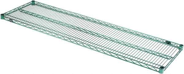 Value Collection - 60" Wide, 1.19" High, Open Shelving Accessory/Component - Epoxy Coated Finish, 18" Deep, Use with NuLine Units - Industrial Tool & Supply