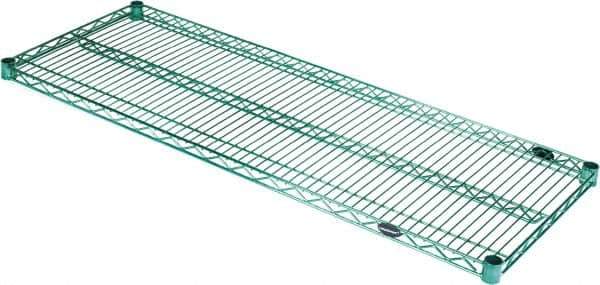 Value Collection - 48" Wide, 1.19" High, Open Shelving Accessory/Component - Epoxy Coated Finish, 18" Deep, Use with NuLine Units - Industrial Tool & Supply