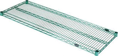 Value Collection - 48" Wide, 1.19" High, Open Shelving Accessory/Component - Epoxy Coated Finish, 18" Deep, Use with NuLine Units - Industrial Tool & Supply