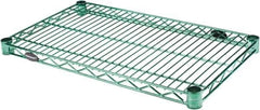 Value Collection - 24" Wide, 1.19" High, Open Shelving Accessory/Component - Epoxy Coated Finish, 14" Deep, Use with NuLine Units - Industrial Tool & Supply