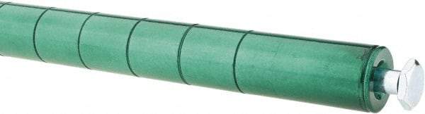 Value Collection - 1-1/2" Wide, 74" High, Open Shelving Accessory/Component - Epoxy Coated Finish, 1-1/2" Deep, Use with NuLine Units - Industrial Tool & Supply