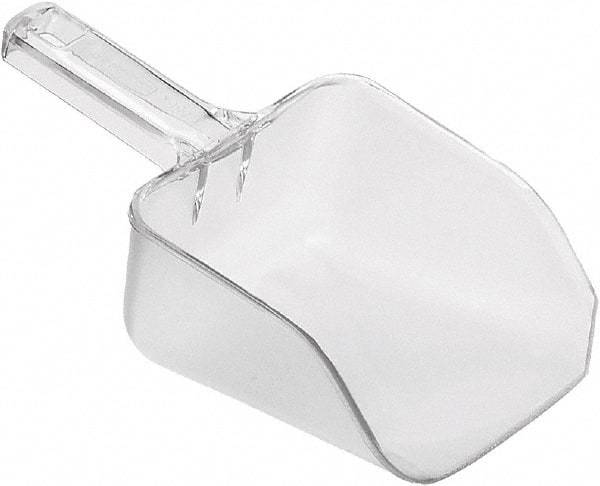 Rubbermaid - 32 oz Clear Polycarbonate Flat Bottom Scoop - Industrial Tool & Supply