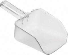 Rubbermaid - 32 oz Clear Polycarbonate Flat Bottom Scoop - Industrial Tool & Supply