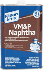 Klean-Strip - 1 Qt VM&P Naphtha - 749 gL VOC Content, Comes in Metal Can - Industrial Tool & Supply