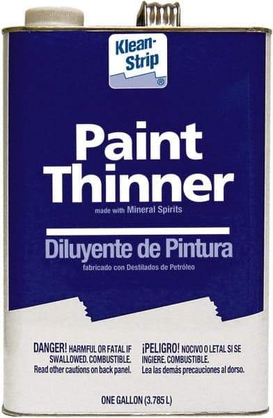 Klean-Strip - 1 Gal Paint Thinner - 784 gL VOC Content, Comes in Metal Can - Industrial Tool & Supply