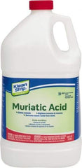 Klean-Strip - 1 Gal Muriatic Acid - 0 gL VOC Content, Comes in Plastic Can - Industrial Tool & Supply