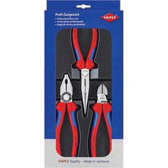 Knipex - Plier Sets Set Type: Assortment Number of Pieces: 3 - Industrial Tool & Supply