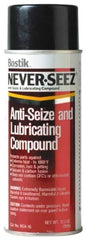 Bostik - 16 oz Aerosol Extreme Pressure Anti-Seize Lubricant - Copper, -297 to 1,800°F, Silver Gray, Water Resistant - Industrial Tool & Supply