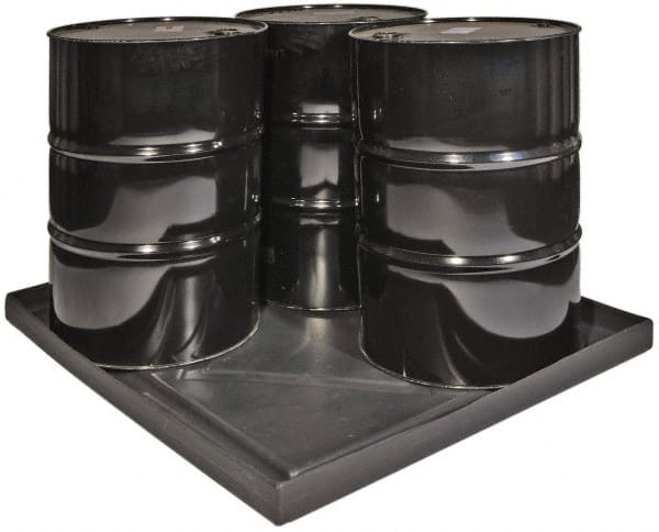 Enpac - Trays & Pans Type: Containment Tray without Grating Sump Capacity (Qt.): 140.00 - Industrial Tool & Supply