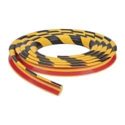PRO-SAFE - Flexible Polyurethane Foam Type A Corner Guard - Yellow/Black - Industrial Tool & Supply
