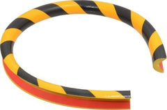 PRO-SAFE - Flexible Polyurethane Foam Type A Corner Guard - Yellow/Black - Industrial Tool & Supply