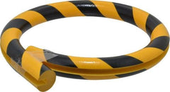 PRO-SAFE - Flexible Polyurethane Foam Type B Corner Guard - Yellow/Black - Industrial Tool & Supply
