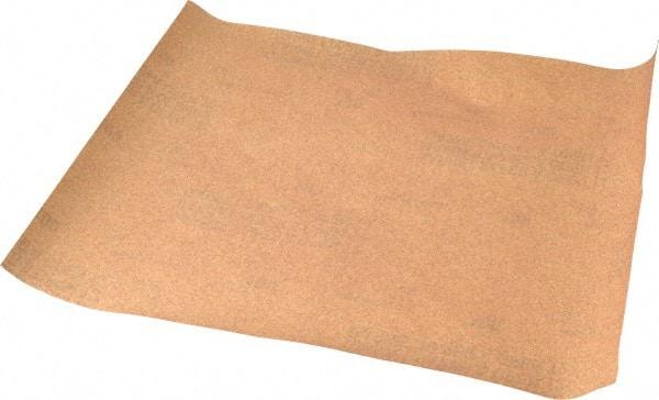 Norton - 100 Grit, Garnet Sanding Sheet - 11" Long x 9" Wide, Fine Grade, A Weighted Paper Backing - Industrial Tool & Supply