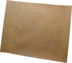 Norton - 120 Grit, Garnet Sanding Sheet - 11" Long x 9" Wide, Fine Grade, A Weighted Paper Backing - Industrial Tool & Supply