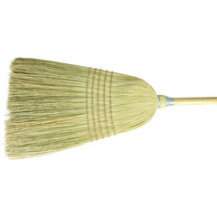 Janitorial Upright Broom, Corn and Fiber Fill, 57″ Overall Length - Industrial Tool & Supply