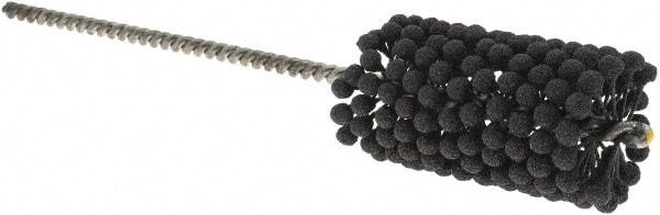 Osborn - 1-1/4" Bore Diam, 120 Grit, Silicon Carbide Flexible Hone - Fine, 8" OAL - Industrial Tool & Supply