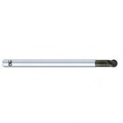 3/16" Dia. - 3" OAL - Diamond CBD - Ball End SE EM - 4 FL - Industrial Tool & Supply