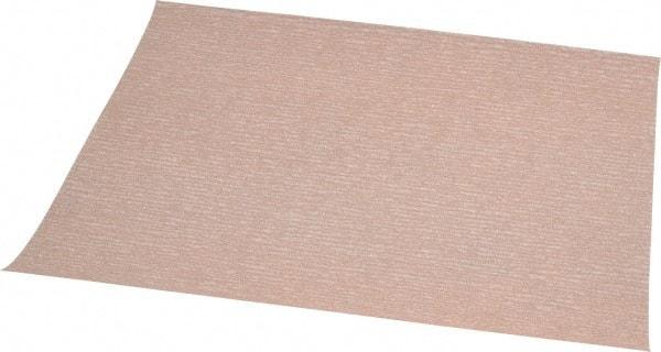 Norton - 320 Grit, Aluminum Oxide Sanding Sheet - 11" Long x 9" Wide, Extra Fine Grade, B Weighted Paper Backing - Industrial Tool & Supply
