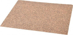 Norton - 36 Grit, Aluminum Oxide Sanding Sheet - 11" Long x 9" Wide, Very Coarse Grade, D Weighted Paper Backing - Industrial Tool & Supply