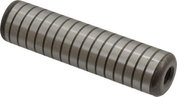 Holo-Krome - 3/4" Diam x 3" Pin Length 4000 Alloy Steel Pull Out Dowel Pin - Black Luster Finish, C 47-58 & C 60 (Surface) Hardness, 1 Beveled & 1 Threaded End - Industrial Tool & Supply