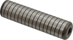 Holo-Krome - 3/4" Diam x 3" Pin Length 4000 Alloy Steel Pull Out Dowel Pin - Black Luster Finish, C 47-58 & C 60 (Surface) Hardness, 1 Beveled & 1 Threaded End - Industrial Tool & Supply