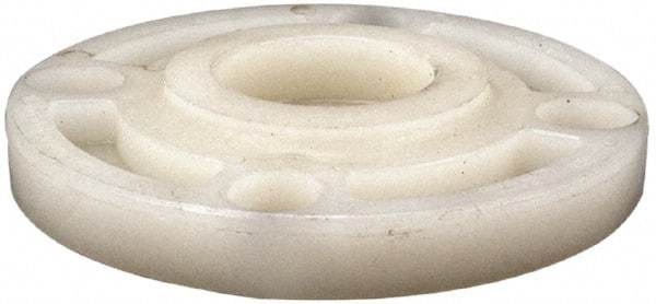 NIBCO - 2" Pipe, 6" OD, PVDF Blind Pipe Flange - Schedule 80, Natural - Industrial Tool & Supply