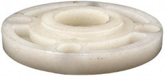 NIBCO - 4" Pipe, 9" OD, PVDF Blind Pipe Flange - Schedule 80, Natural - Industrial Tool & Supply