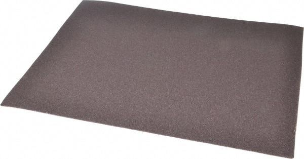 Made in USA - 100 Grit, Aluminum Oxide Sanding Sheet - 11" Long x 9" Wide, Fine Grade, J Weighted Cloth Backing - Industrial Tool & Supply