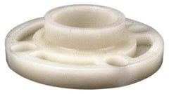 NIBCO - 3" Pipe, 7-1/2" OD, PVDF Socket Pipe Flange - Schedule 80, Natural - Industrial Tool & Supply