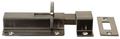 Sugatsune - 2-61/64" Long, 1-57/64" Wide Stainless Steel Slide Bolt - Polished - Industrial Tool & Supply