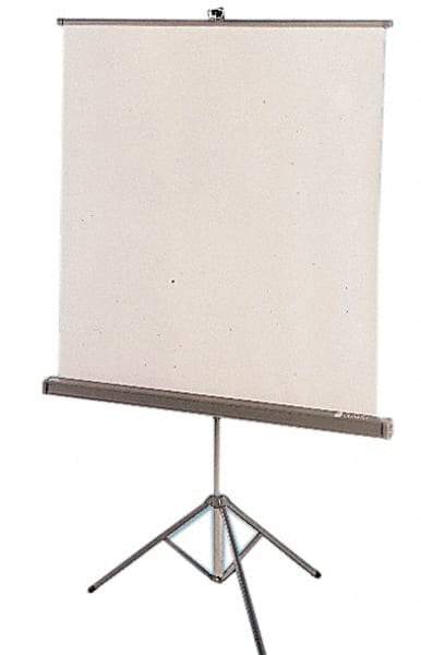 Quartet - Projection Screens Mount Type: Tripod Screen Width (Inch): 60 - Industrial Tool & Supply
