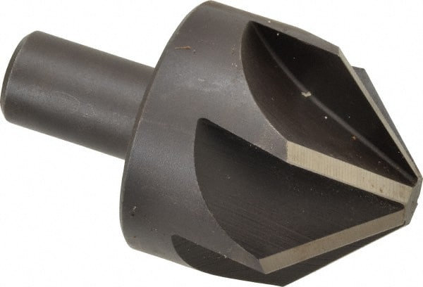 Keo - 2" Head Diam, 3/4" Shank Diam, 6 Flute 90° High Speed Steel Countersink - Industrial Tool & Supply