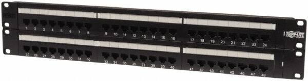 Tripp-Lite - Electrical Enclosure Steel Patch Panel - For Use with Racks - Industrial Tool & Supply