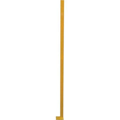 Vestil - 6' High, Yellow Hinged Door - Industrial Tool & Supply