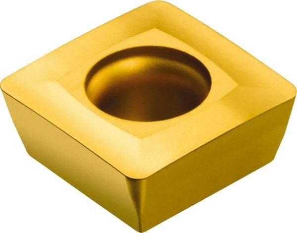 Sandvik Coromant - SPMT432 WH Grade 4030 Carbide Milling Insert - Al2O3/TiN/TiCN Finish, 4.75mm Thick, 1/2" Inscribed Circle, 0.8mm Corner Radius - Industrial Tool & Supply