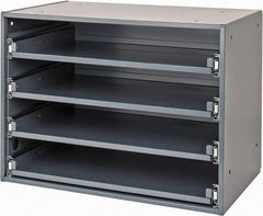Durham - 4 Drawer, Small Parts Heavy Duty Bearing Slide Rack Cabinet - 12-1/2" Deep x 20" Wide - Industrial Tool & Supply