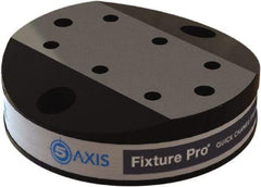 Jergens - 130mm Long x 130mm Wide x 35mm High Steel Fixture Plate - 35mm Plate Thickness - Industrial Tool & Supply