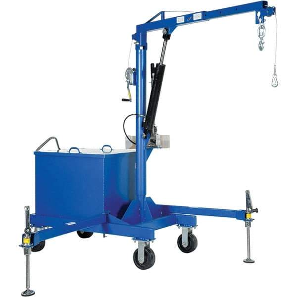 Vestil - 4,000 Lb Load Capacity, Cantilever Hoists Crane - Industrial Tool & Supply