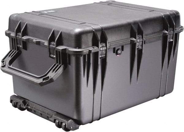 Pelican Products, Inc. - 23" Wide x 19-31/64" High, Clamshell Hard Case - Black, Polypropylene - Industrial Tool & Supply