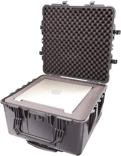 Pelican Products, Inc. - 27-1/2" Wide x 16-19/64" High, Shipping/Travel Case - Black, Polypropylene - Industrial Tool & Supply