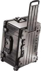 Pelican Products, Inc. - 19-37/64" Wide x 13-29/32" High, Clamshell Hard Case - Black, Polypropylene - Industrial Tool & Supply