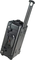 Pelican Products, Inc. - 13-13/16" Wide x 9" High, Clamshell Hard Case - Black, Polypropylene - Industrial Tool & Supply