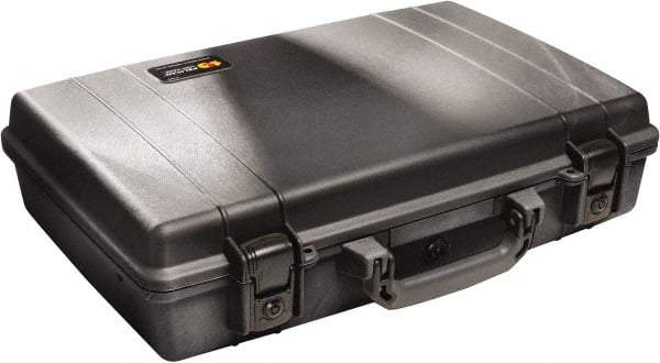 Pelican Products, Inc. - 13-15/16" Wide x 4-11/16" High, Laptop/Tablet Case - Black, Polypropylene - Industrial Tool & Supply
