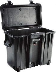 Pelican Products, Inc. - 12" Wide x 18" High, Top Loader Case - Black, Polypropylene - Industrial Tool & Supply